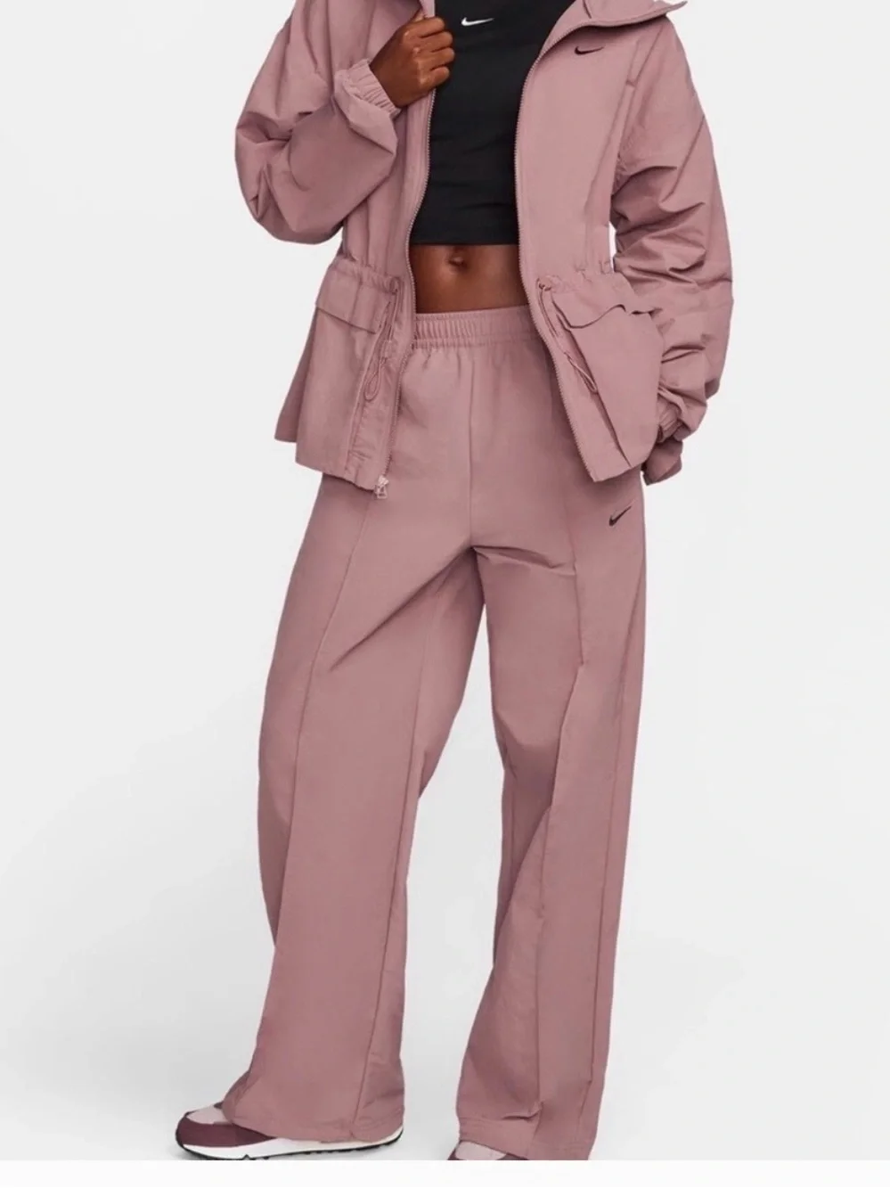 Nike Women’s Mauve Utility Windbreaker Jacket